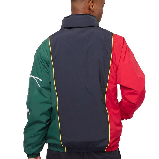 Karl Kani Ανδρικό αντιανεμικό μπουφάν Retro Block Trackjacket